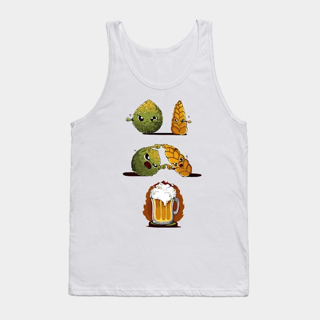 Cerveza Artesanal Tank Top by CosmoMedia